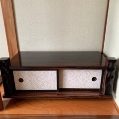 【値下げ】床の間置き飾り棚