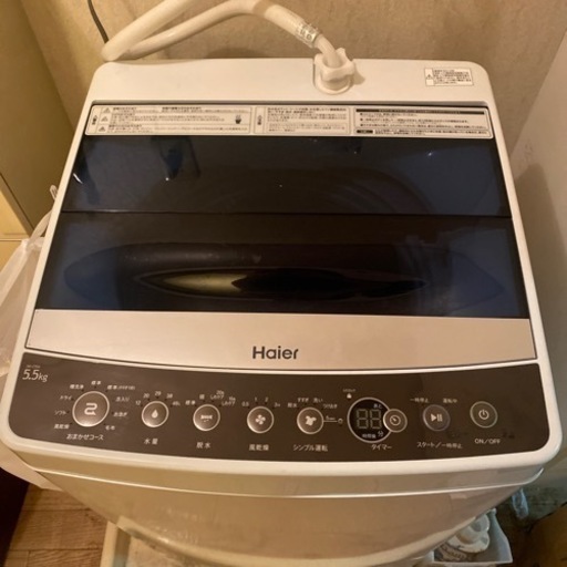 【受取先決まりました】Haier JW-C55A 2018年製　洗濯機
