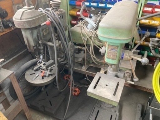 グラインダー　ボール盤×2   ベルトサンダー　計4点　値下げ可