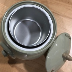 未使用品　おかゆ　メーカー　粥茶屋　タイマー付　すっきり収納　現品限りの画像