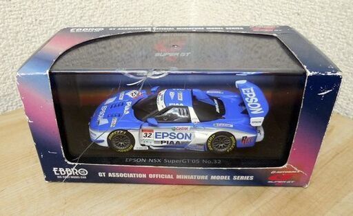 【平日取りに来ていただける方】EBBRO　EPSON NSX SuperGT’05 No.32(9Z0016)