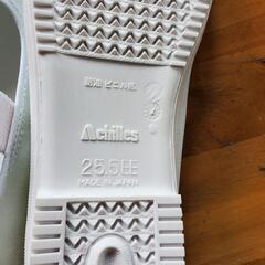 未使用品　白の上履き 25.5cm　無料の画像