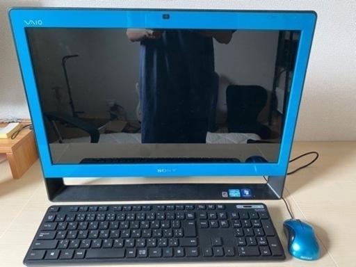 受付終了しました【中古】 SONY  VAIO  デスクトップPC 、マウスキーボードセット