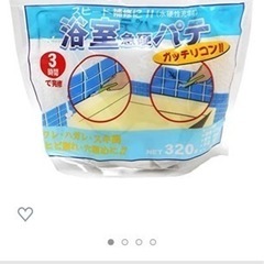 新品　家庭化学 浴室　急硬　パテ ホワイト