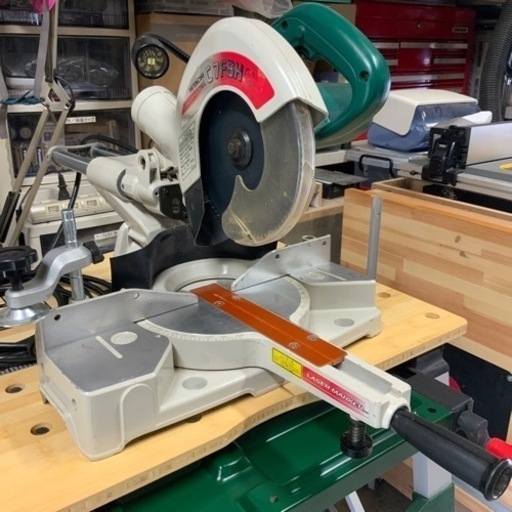 【大阪府】旧HITACHI製のスライド丸のことマルノコスタンドのセット