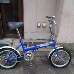 YOKOTA]SEA BREEZE 16吋折り畳み自転車 シングル/ブルー