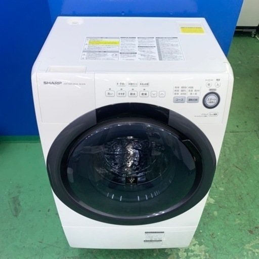 ⭐️SHARP⭐️ドラム式洗濯乾燥機　2017年　7kg/3.5kg 大阪市近郊配送無料
