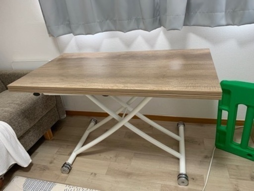 ガス圧昇降式テーブル