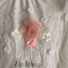 【美品】女児　９０　可愛いオシャレＴシャツの画像