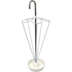 ★展示品★メイク ヒストリー 傘たて レインドロップ ホワイト 約28.5cm×高79cm ★の画像