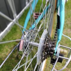 自転車（ジュニア用）　ヘルメット付の画像