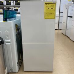 ツインバード 2ドア冷蔵庫 110L 2019年製 HR-E911 中古品