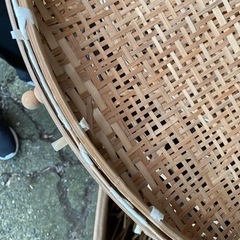 お値引き中　ネット付梅干しざる　大きいサイズ　訳あり　の画像