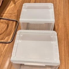 収納ケース　2個の画像