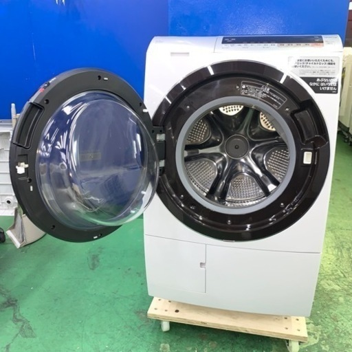 ⭐️HITACHI⭐️ドラム式洗濯乾燥機　2019年　11kg/6kg 大阪市近郊配送無料