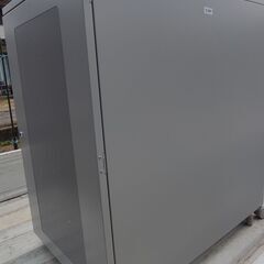 【値下げ】【岡山県周辺無料配送します】サンワサプライ SANWASUPPLY 19インチマウントボックス ラック 19U 高さ1000ｍｍ 中古 引き上げ品の画像