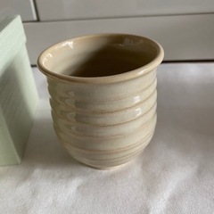 赤膚焼 大塩玉泉 湯呑みの画像