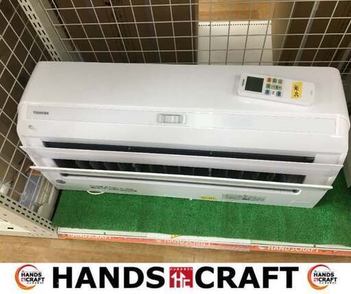東芝　RAS-G221E8AR　エアコン　2020年式　６畳　2.2ｋｗ　100Ｖ　中古品【ハンズクラフト宜野湾店】