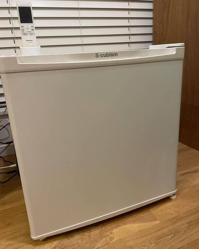 ミニ冷蔵庫 S-cubism 46L 1ドア WR-1046 コンパクト 小型2017年製