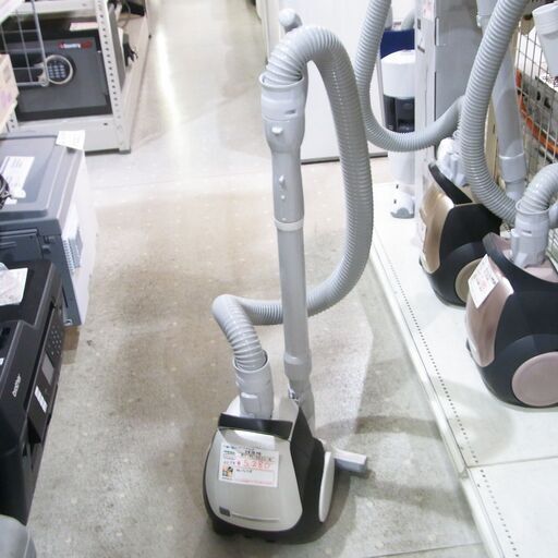 パナソニック 紙パック式 掃除機 2018年製 MC-PL19AE5-W 【モノ市場東海店】151