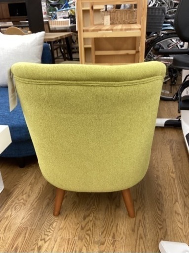 KG-20【新入荷　リサイクル品】ウニコ　SOPHIE 1シーターソファ　グリーン