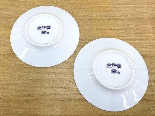 HERMES Chaine d'Ancre カップ&ソーサー 2客セット エルメス シェーヌダンクル ホワイト×ブルー 札幌市手稲区