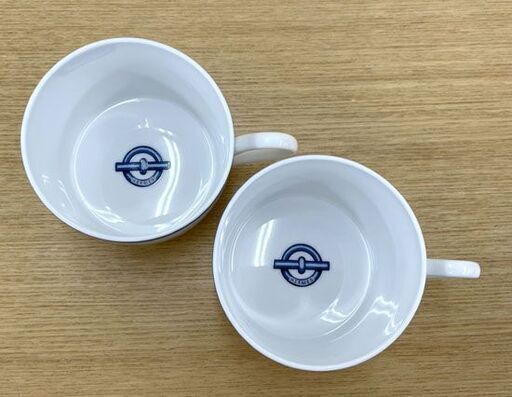 HERMES Chaine d'Ancre カップ&ソーサー 2客セット エルメス シェーヌダンクル ホワイト×ブルー 札幌市手稲区