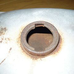 YAMAHA H3C タンク 修理ベース ヤマハ YB90の画像