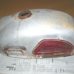 YAMAHA H3C タンク 修理ベース ヤマハ YB90の画像