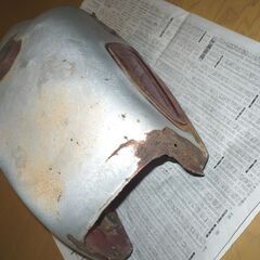 YAMAHA H3C タンク 修理ベース ヤマハ YB90の画像