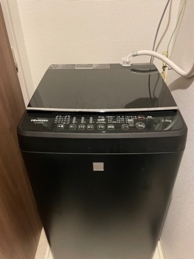 ※7/18まで【洗濯機/ハイセンス】5.5kg 2020年製 引き取りにいただける方限定