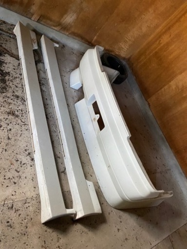 er34 スカイライン　4枚ドア　URAS エアロ