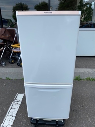 Panasonic 138L 高効率コンプレッサーの採用!!カテキン抗菌・脱臭フィルター 冷蔵庫【◆NR-B147W-S】美原店