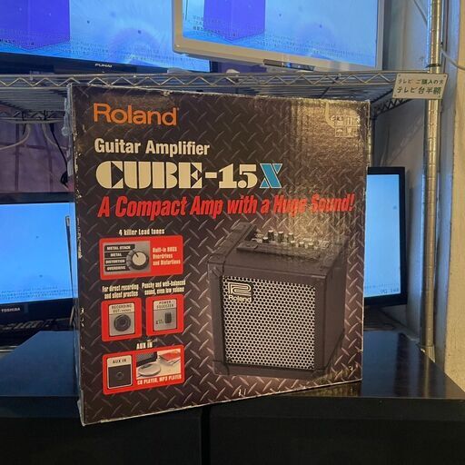 ✨?期間限定・特別価格?✨Roland／ローランド ギターアンプ CUBE-15X 音響機器