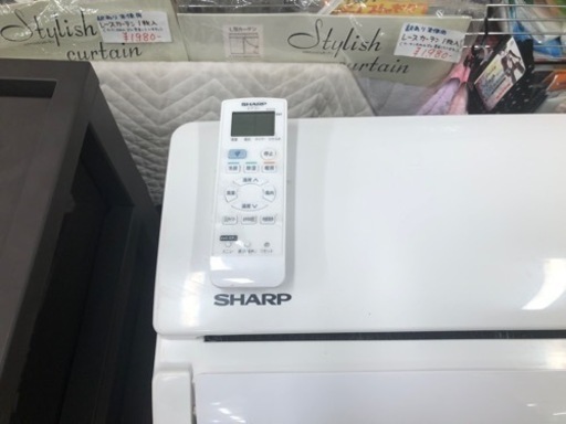 K053★値下げしました★SHARP製★2019年製6畳用冷暖房エアコン★3ヵ月間保証付き★取付手配可能