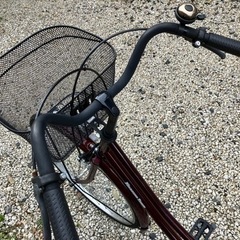 348、【美車】ママチャリ26インチ（パープル）