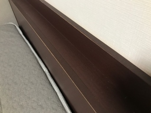 セミダブルベッド　直接引き取りのみ／7月中希望