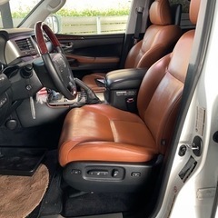 US レクサス　lx570 後期　H25年式　新車並行　左ハンドル　美車　最上級グレード　5万キロ　1ナンバー　デイライト　フル装備の画像