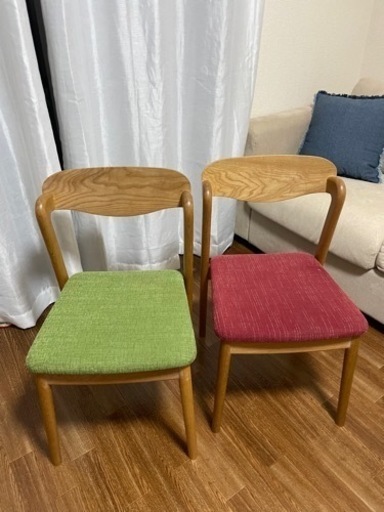 美品　椅子2脚セット