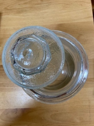 レトロ　ガラス　瓶　大型