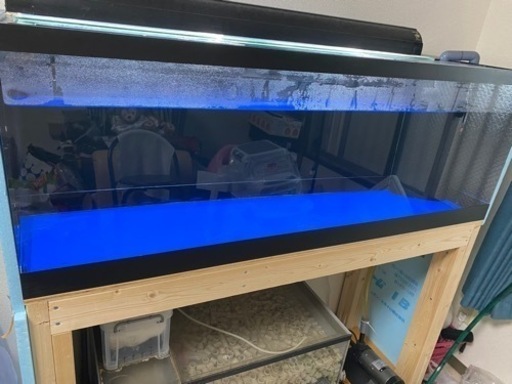 値下げしました！1400×500×500 サイドオーバーフロー水槽