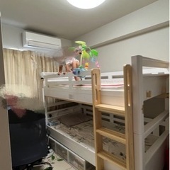 ニトリの二段ベッドの画像