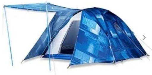 Coleman×モンロコラボ　インディゴレーベル　テント&タープセット