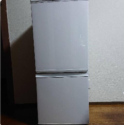 SHARP 冷蔵庫　SJ-D14C-W　2015年製