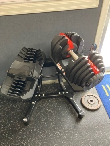 可変式ダンベル40kg　(引き取り限定) 交渉中