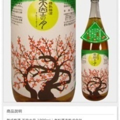 梅酒 1800ml 2本