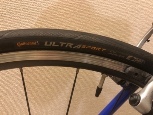 GIOS MISTRAL 480size ジオス ミストラル ブルホーンハンドル サイコン付き クロスバイク ブルー 引取り可 愛知