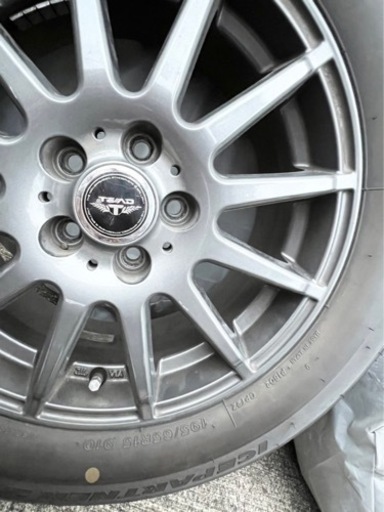 アルミ付き(WEDS TEAD)スタッドレス(BRIDGESTONE)４本セット