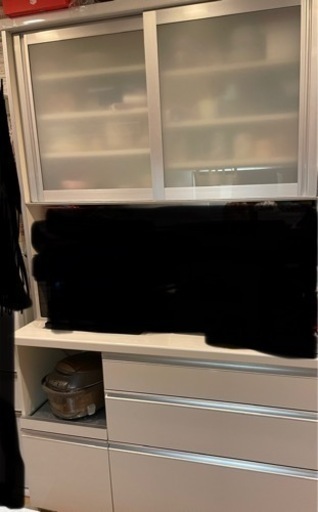 【お値下げしました！】パモウナ　Pamouna 食器棚　カップボード　120cm