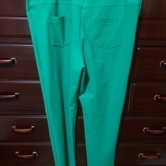 ピーツー P2ariki有木アリキ大人フィットパンツ　4L緑の画像